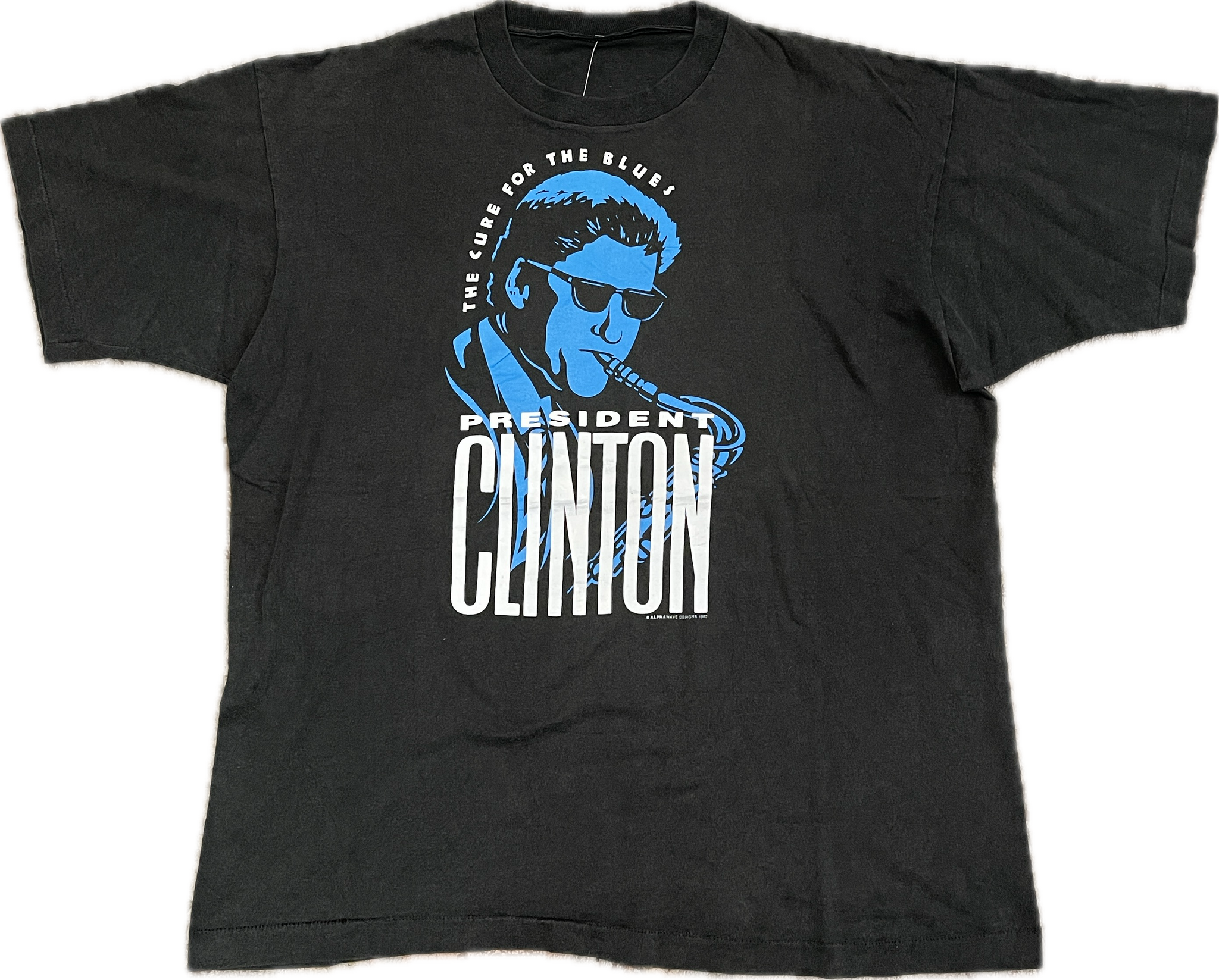 President Clinton “The Cure For The Blues 1992” (XL)