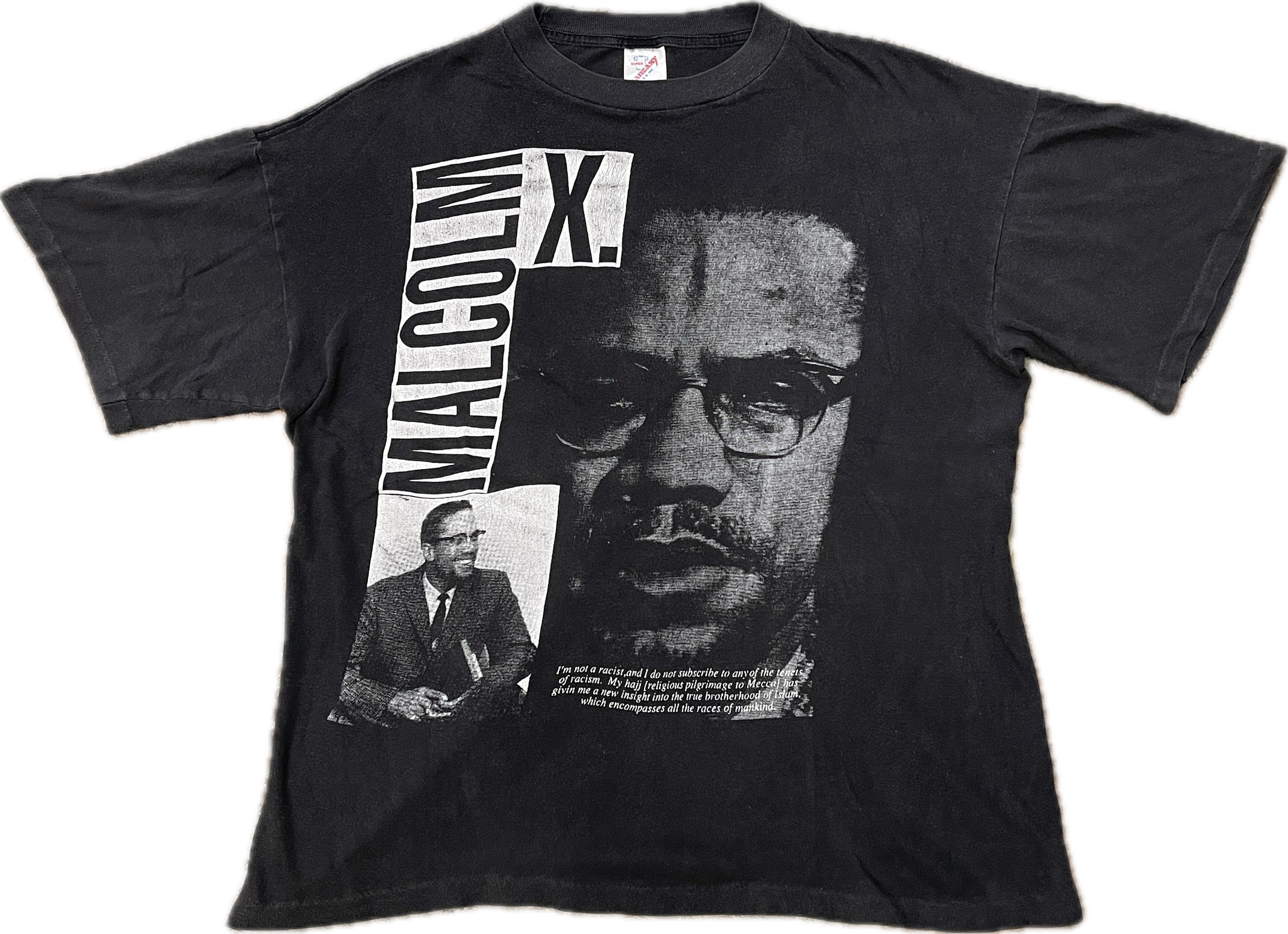 Malcom X “Quote” (XL)