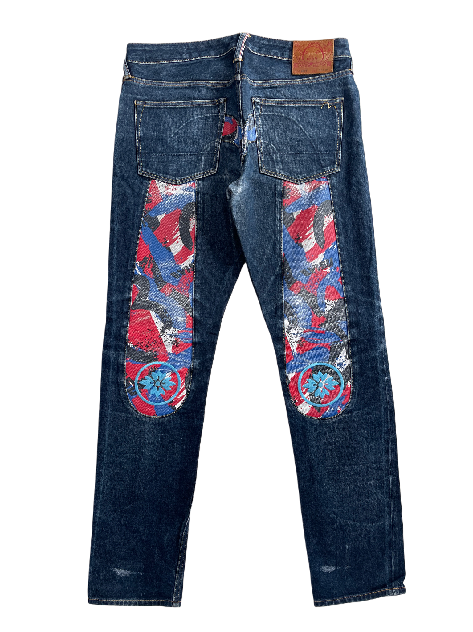 Evisu “BlueRed Paint” (32)