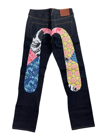 Evisu “Multicolor Skull” (29)