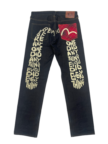 Evisu “Tartan Did Red” (32)