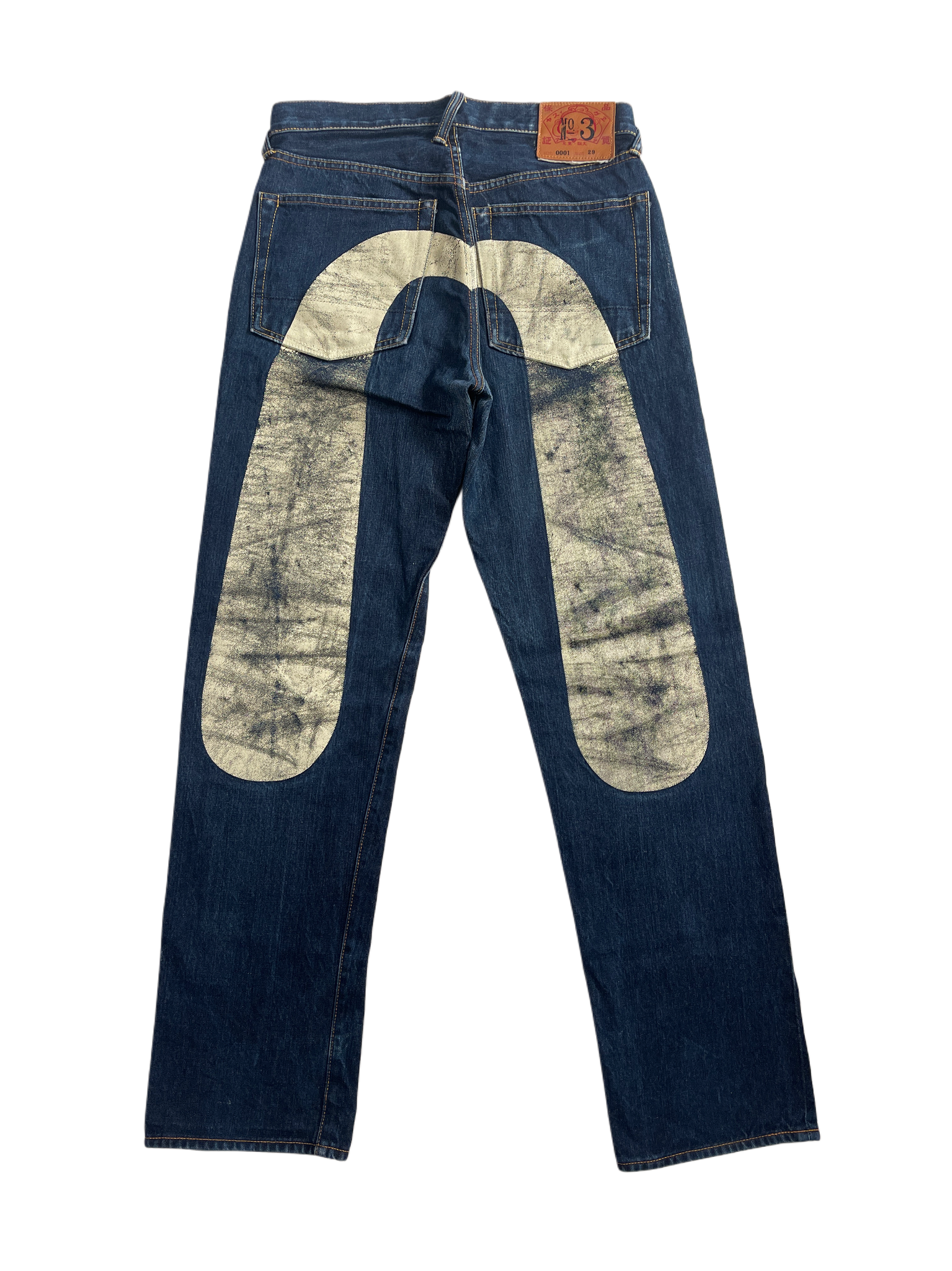 Evisu “Distressed White” (29)