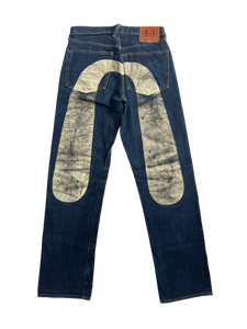 Evisu “Distressed White” (29)