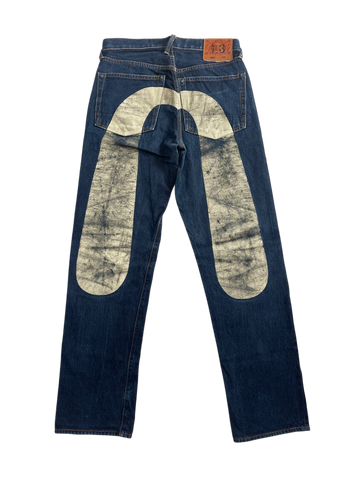 Evisu “Distressed White” (29)
