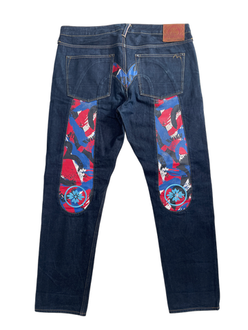 Evisu “Red & Blue Flowers” (38)